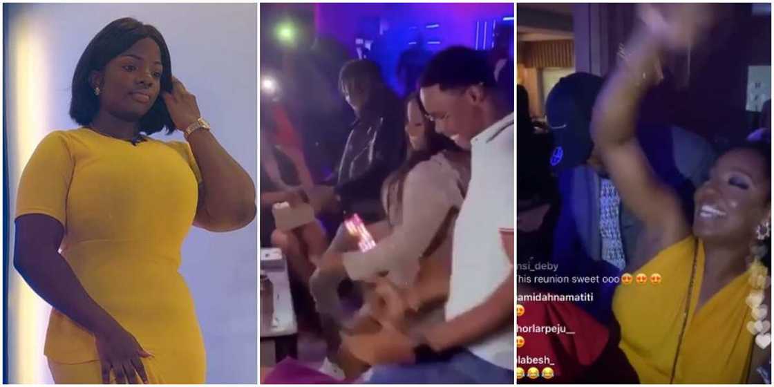 BBNaija: Ex-housemates party hard at Dorathy's birthday party