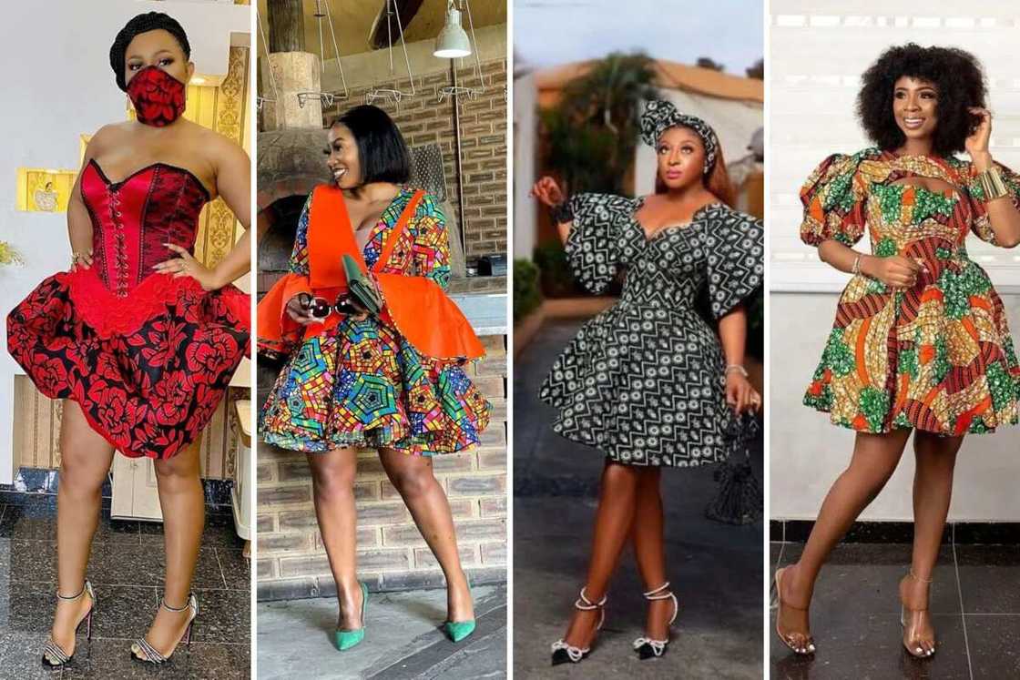 30 Ankara short flare gowns to add a splash of colour to your closet Legit.ng
