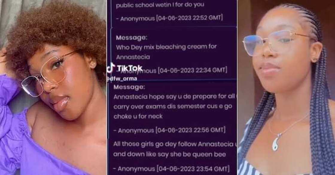 Student leaks anonymous messages coursemates wrote about her Student leaks anonymous messages coursemates wrote about her