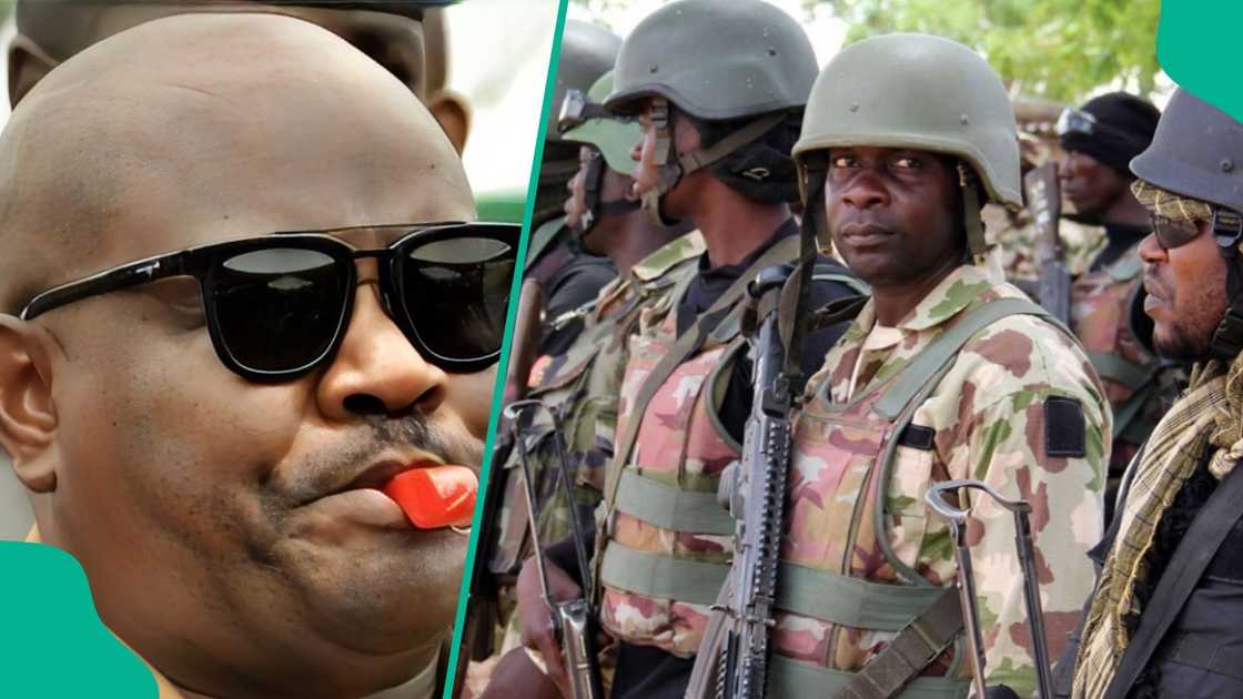 Breaking: Soldiers Clash With Angry Wike, Block Him from Entering FCT Land, Video Goes Viral Breaking: Soldiers Clash With Angry Wike, Block Him from Entering FCT Land, Video Goes Viral