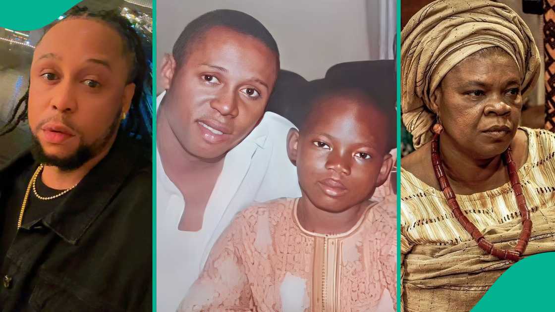 Actor Sunkanmi Omobolanle finally breaks silence after Peju Ogunmola's only son's death.