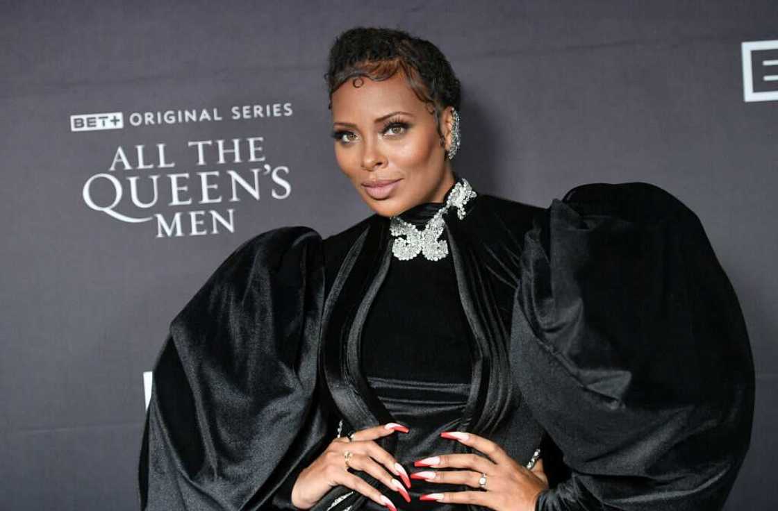 Eva Marcille in Atlanta, Georgia. Eva Marcille in Atlanta, Georgia.