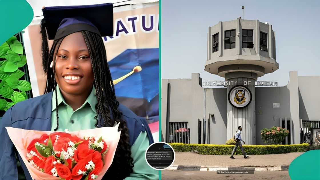 University of Ibadan admission seeker celebrates success after JAMB and post-UTME results