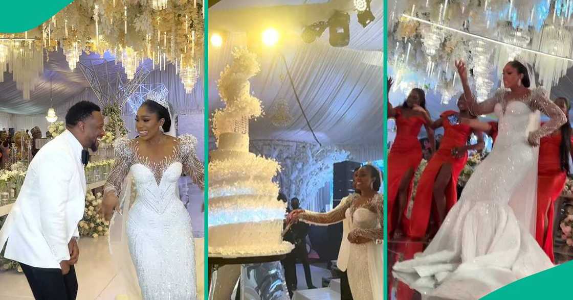 Sharon Ooja and hubby dance at wedding reception. Sharon Ooja and hubby dance at wedding reception.