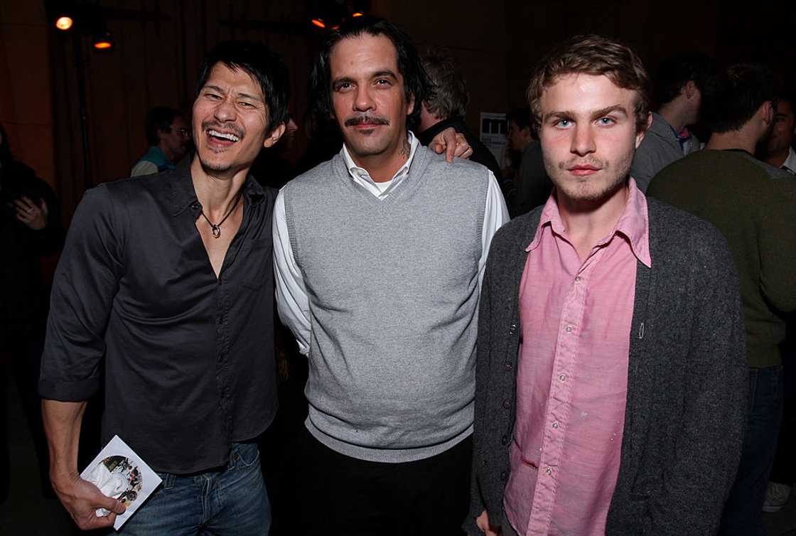 Nicky Katt and his friends attend an entertainment event