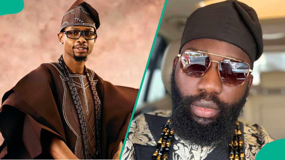 Yhemo Lee clashes with food critic Opeyemi Famakin for giving his wife's perfume a harsh review. Yhemo Lee clashes with food critic Opeyemi Famakin for giving his wife's perfume a harsh review.