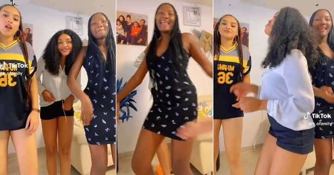 44-year-old mum dances with her daughters 44-year-old mum dances with her daughters