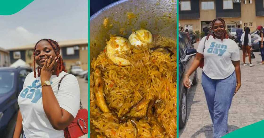 Nigerian lady cooks food with less than N1000 Nigerian lady cooks food with less than N1000
