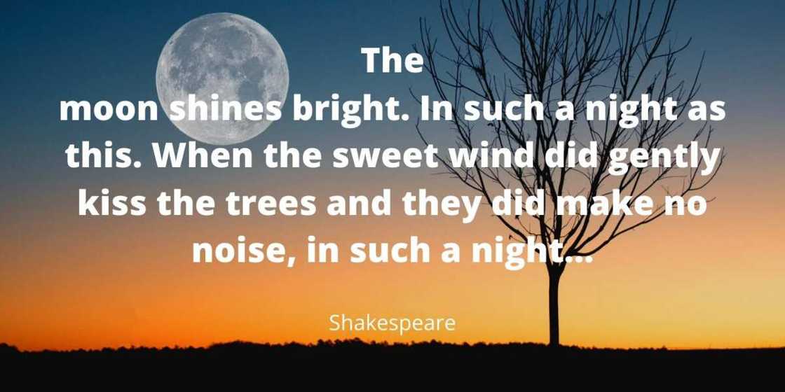 Moon quotes Shakespeare Moon quotes Shakespeare