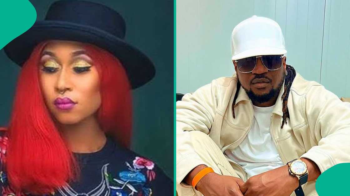 Cynthia Morgan reacts to Paul Okoye's song