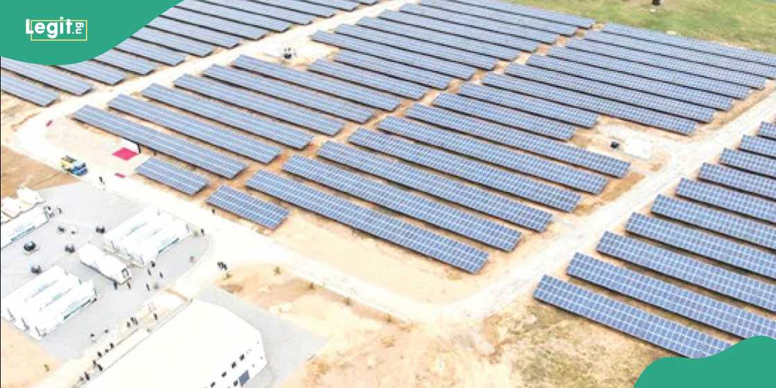 The inactive solar power plant at Bayero University, Kano, commissioned in 2019.