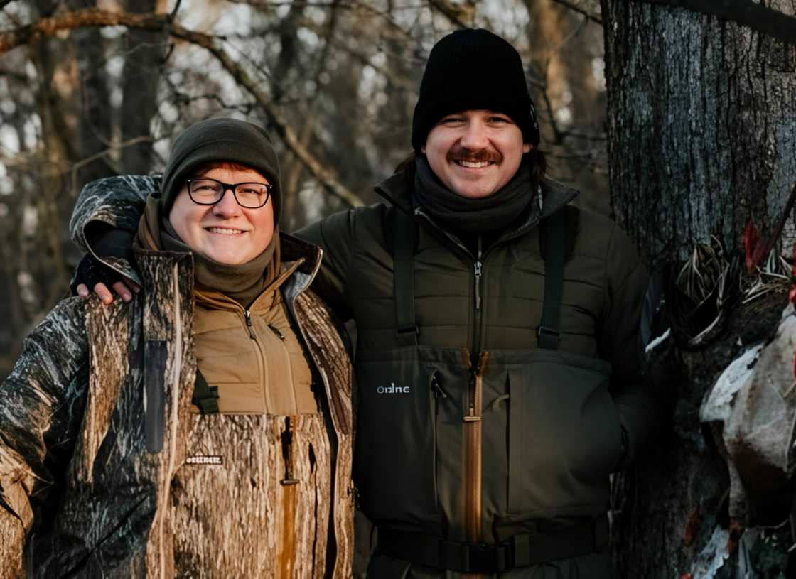 Country music singer Morgan Wallen and his dad, Tommy Wallen