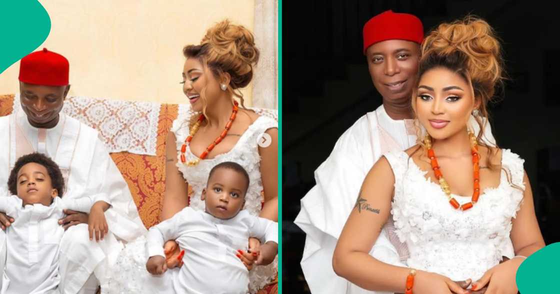 Ned Nwoko seen bonding with Regina’s children despite online backlash Ned Nwoko seen bonding with Regina’s children despite online backlash