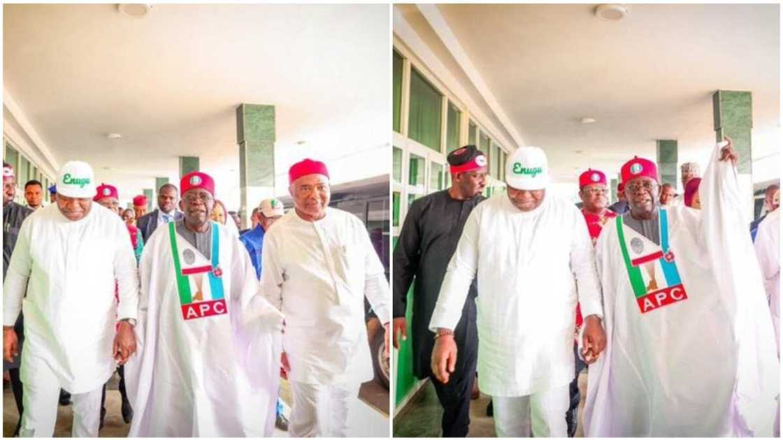 Bola Tinubu/Ifeanyi Ugwuanyi/PDP/APC/2023 Election/Enugu Bola Tinubu/Ifeanyi Ugwuanyi/PDP/APC/2023 Election/Enugu