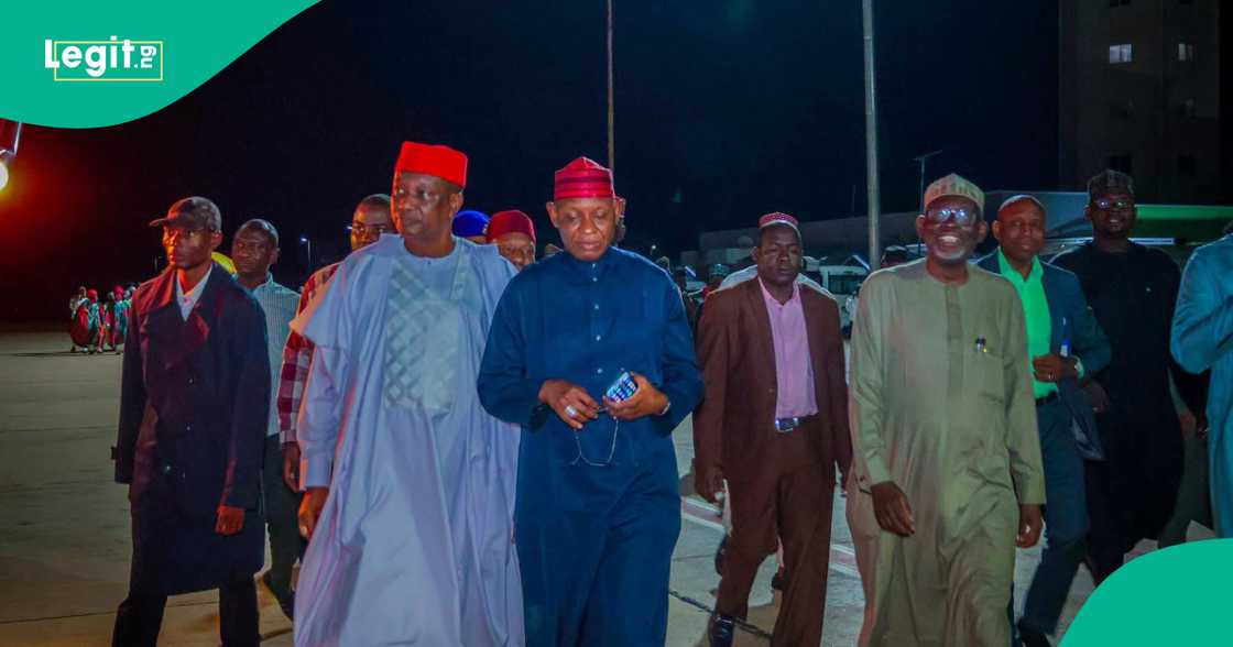 Tawagar Kano da Jigawa sun tafi Madina jana'izar Dantata Tawagar Kano da Jigawa sun tafi Madina jana'izar Dantata