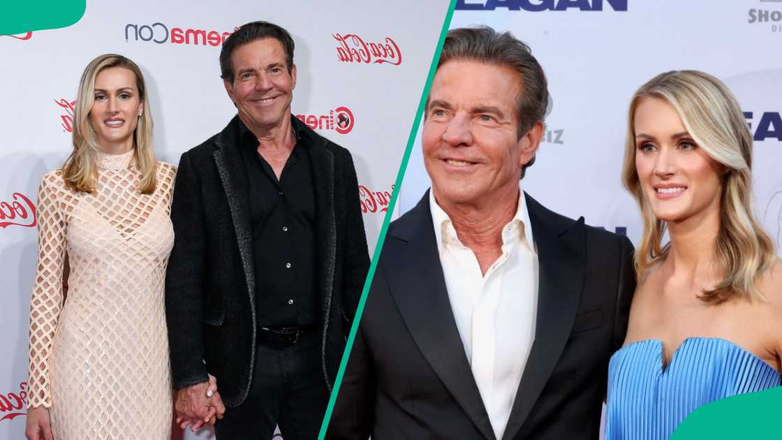 Dennis Quaid and Laura Savoie attend red carpet events