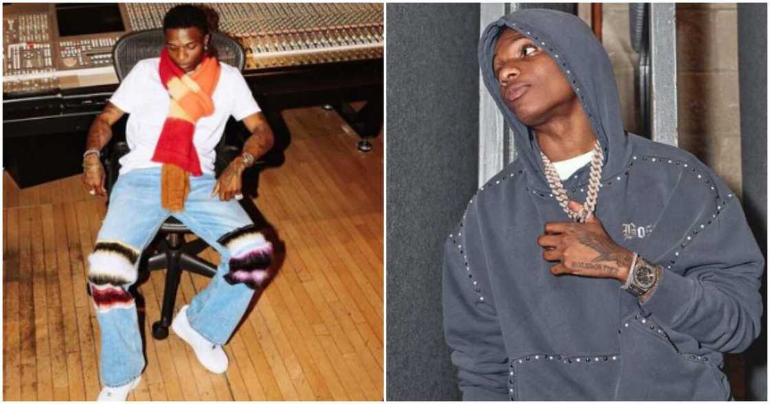 Wizkid reveals he has 4 sons. Wizkid reveals he has 4 sons.