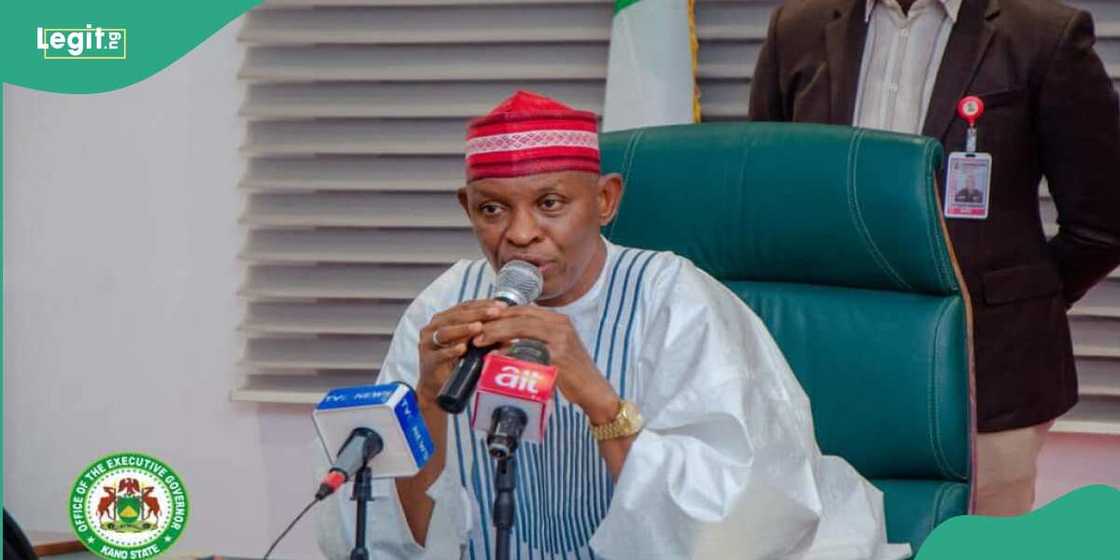 Gwamna Abba Kabir Yusuf na jihar Kano. Gwamna Abba Kabir Yusuf na jihar Kano.