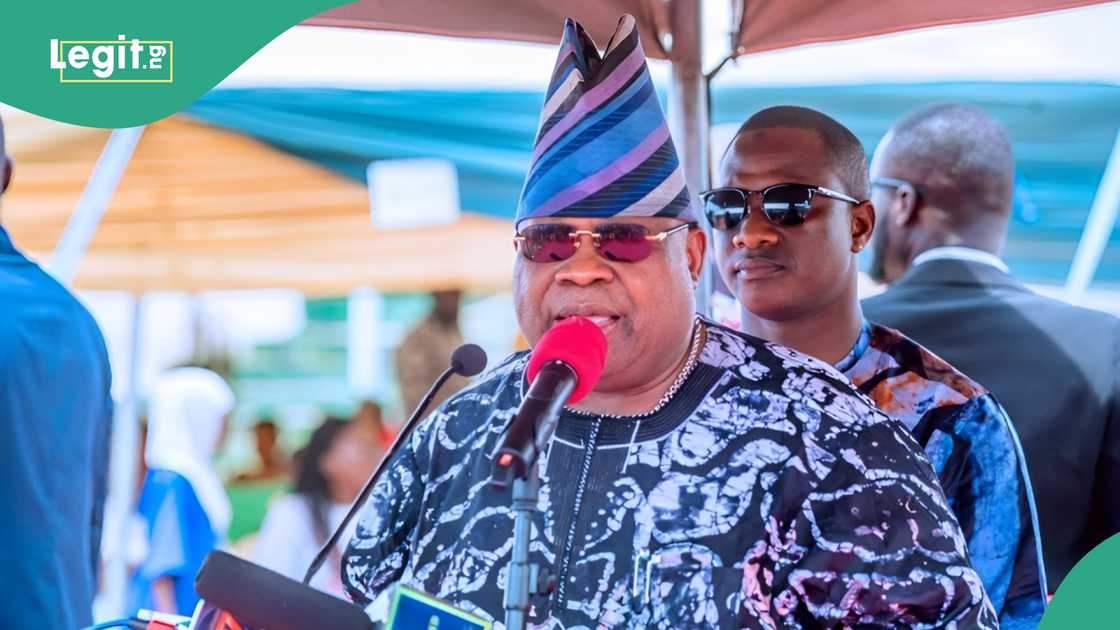 Osun governor speaks on defection Osun governor speaks on defection