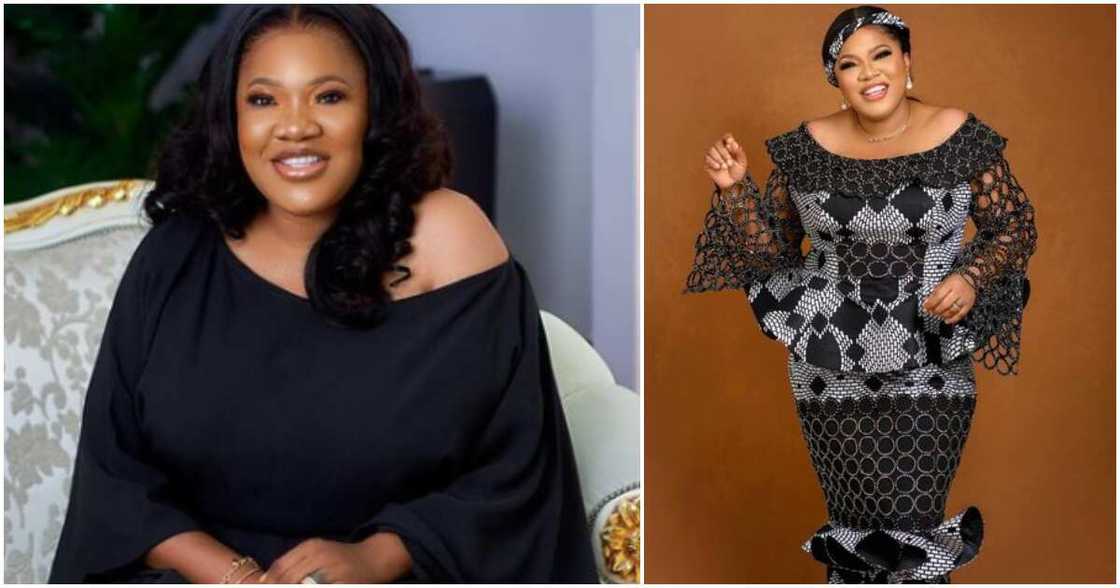 Toyin Abraham rocks ankara Toyin Abraham rocks ankara