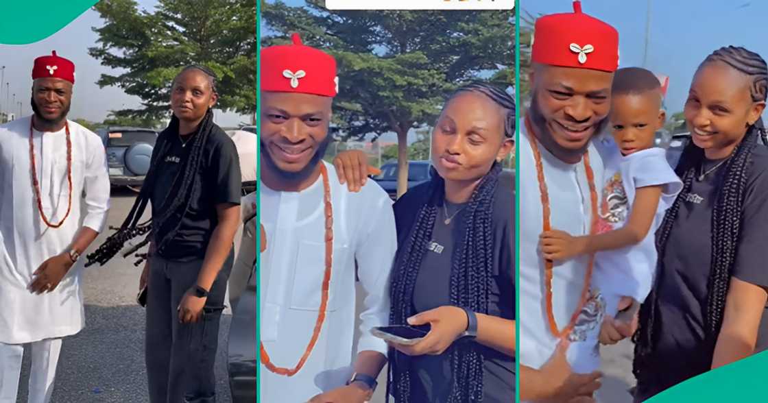 Woman Runs to Meet Husband As They Reunite After 3 and Half Years Apart, Video Melts Hearts Woman Runs to Meet Husband As They Reunite After 3 and Half Years Apart, Video Melts Hearts