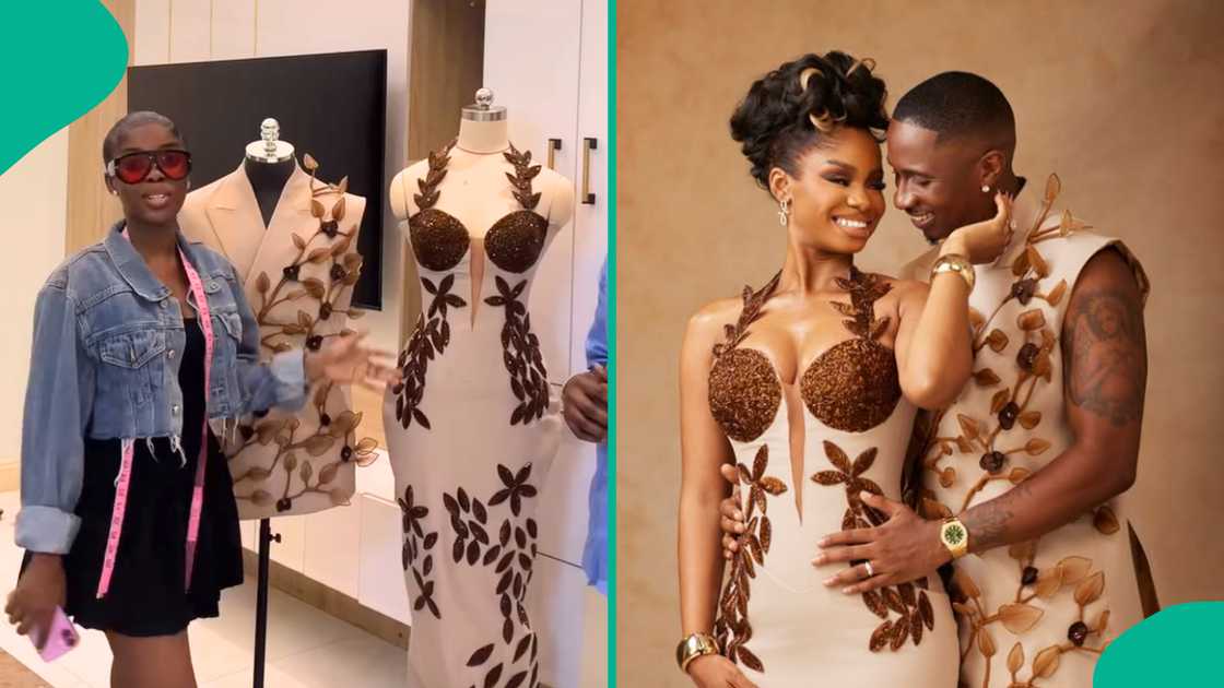 Fashion designer who made Priscy Ojo's pre-wedding outfit vows to sue tailors who copy her. Fashion designer who made Priscy Ojo's pre-wedding outfit vows to sue tailors who copy her.