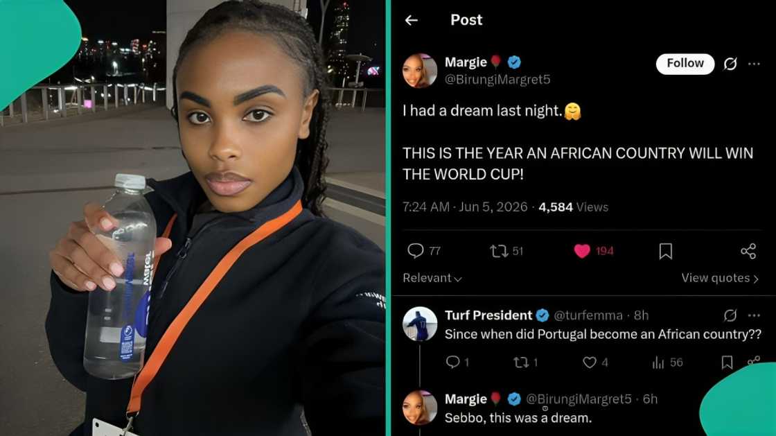 Lady says she dreamt about 2026 World Cup winner, shares revelation