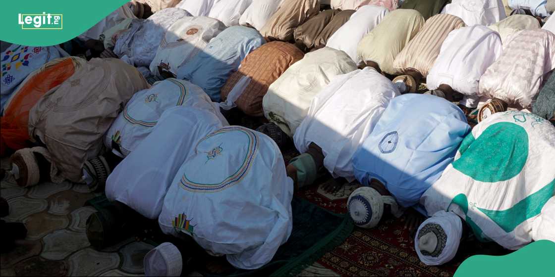 Imams and worshippers converge for the national congregational prayer at Sheikh Ahmadu Tijjani Mosque in Kano