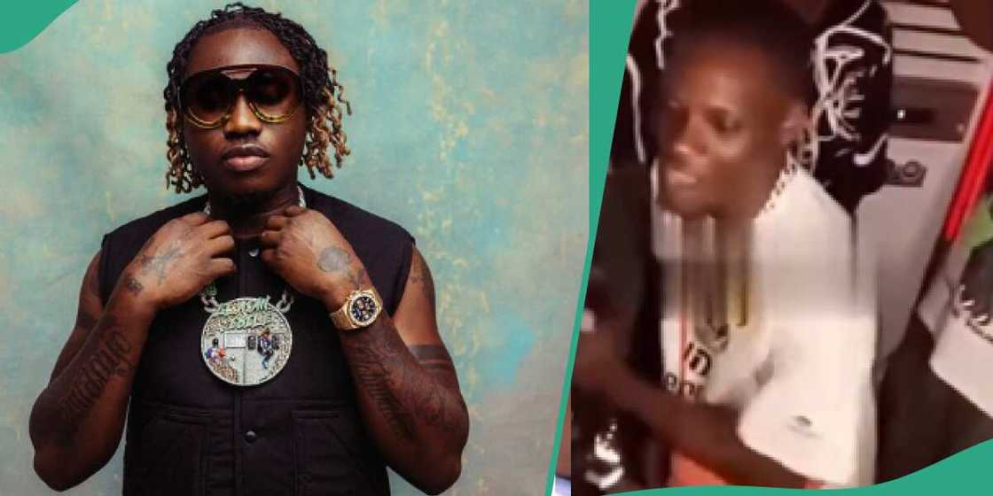 Zlatan Ibile gifts old schoolmate $800. Zlatan Ibile gifts old schoolmate $800.