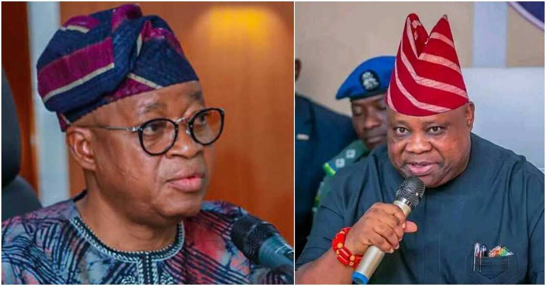 The governor of Osun state, Senator Ademola Adeleke, Gboyega Oyetola, Supreme Court, Appeal Court The governor of Osun state, Senator Ademola Adeleke, Gboyega Oyetola, Supreme Court, Appeal Court