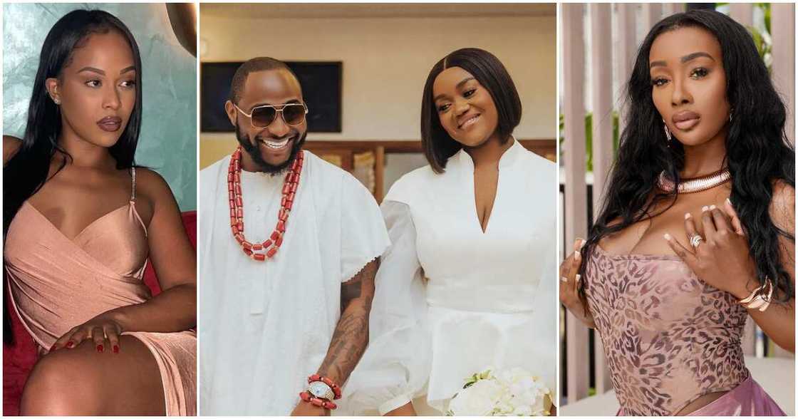 Anita Brown's fan, Chioma, Davido's 2nd wife