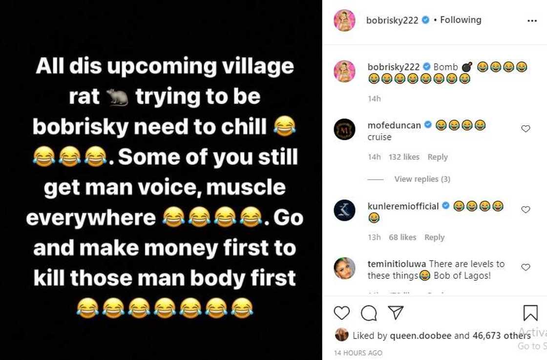 Go and make money first - Bobrisky to upcoming crossdressers Go and make money first - Bobrisky to upcoming crossdressers