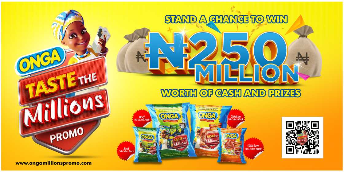 Onga marks 10th anniversary with N250m cash and prizes in Taste The Millions promo Onga marks 10th anniversary with N250m cash and prizes in Taste The Millions promo