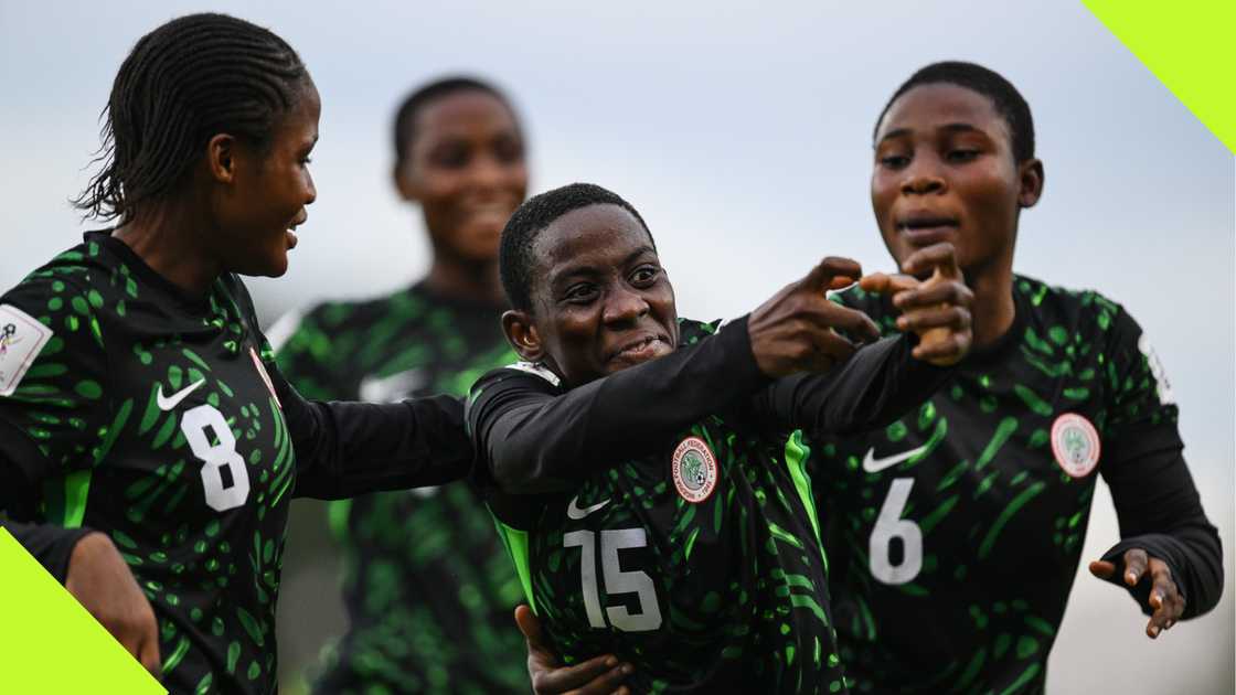 The Nigeria u17 women's team The Nigeria u17 women's team