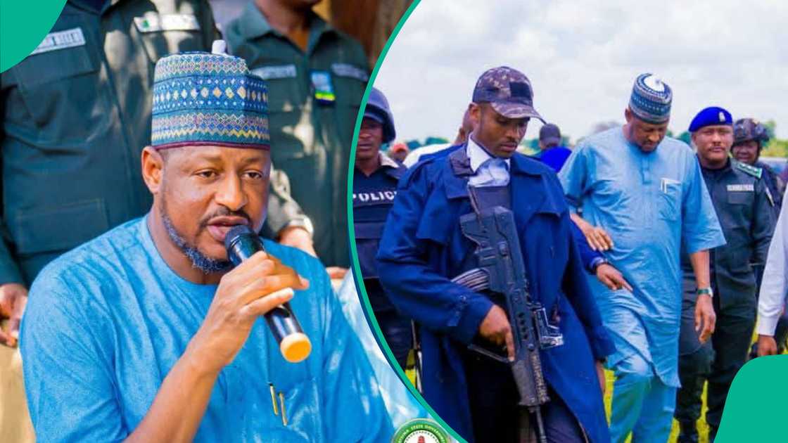 Gwamna Radda ya je jaje kauyen Mantau Gwamna Radda ya je jaje kauyen Mantau