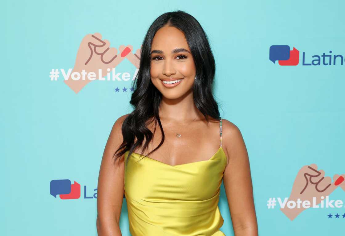 Emily Tosta at the Brunch Like a Madre event hosted by Jessica Alba & Dolores Huerta