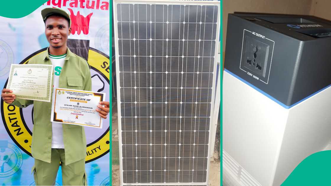 Ex-corps member unveils his 1kV solar power station.