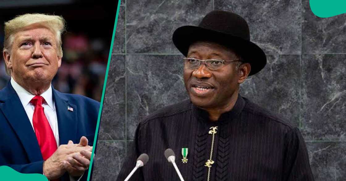 Jonathan ya taya Donald Trump murnar lashe zabe Jonathan ya taya Donald Trump murnar lashe zabe