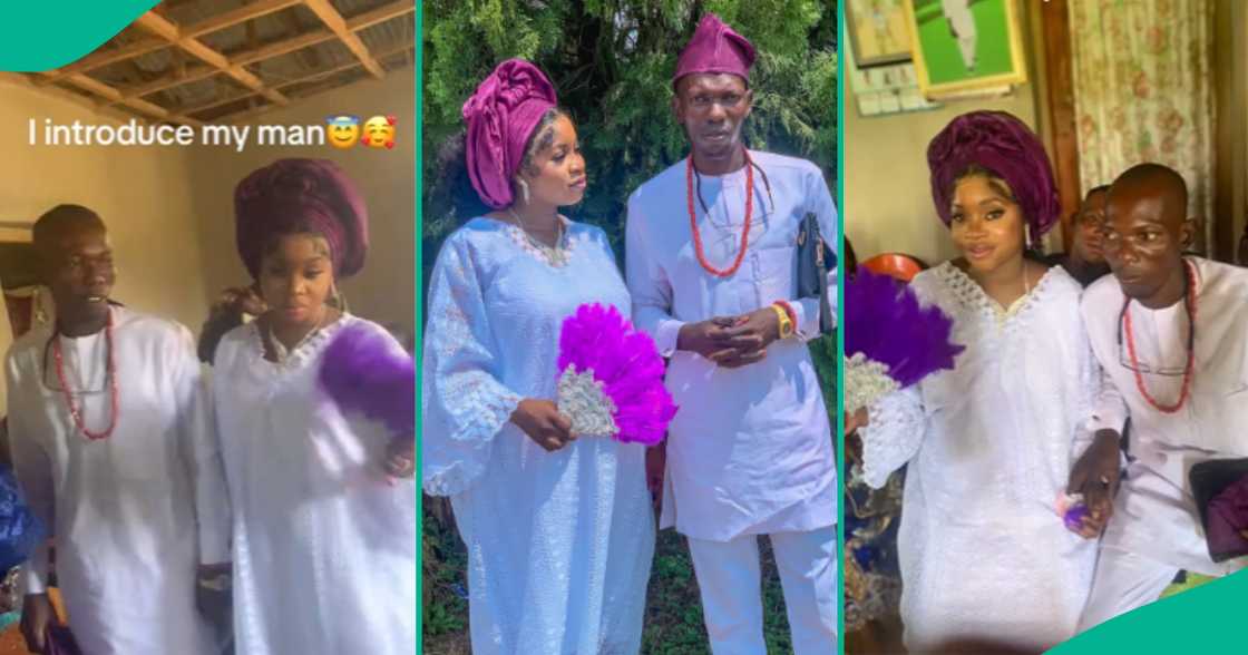 Lady Shares Video of Her Introduction, Many Reacts to Fiance’s Looks As Clip Trends