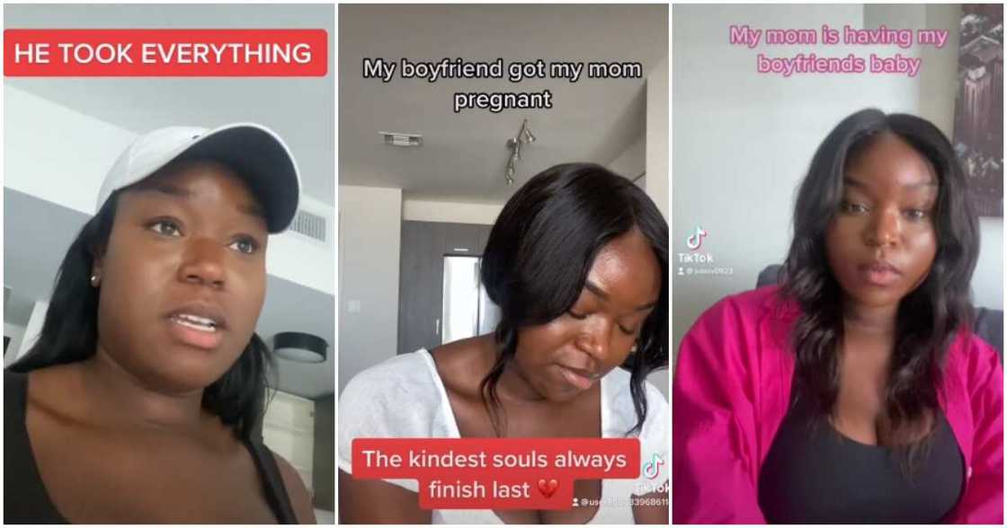 Vanessa Jules, my boyfriend got my mum pregnant, mum pregnant for daughter's man, family drama, relationship gist Vanessa Jules, my boyfriend got my mum pregnant, mum pregnant for daughter's man, family drama, relationship gist
