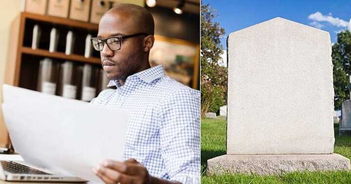 Man gets called for job interview after aunt died Man gets called for job interview after aunt died