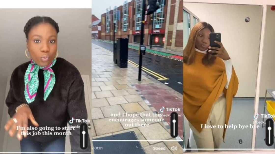 Lady finally gets job in UK Lady finally gets job in UK