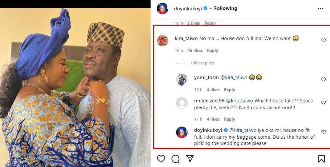 Doyin Kukoyi and Ogogo's daughter Doyin Kukoyi and Ogogo's daughter