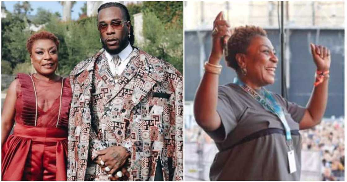 Burna Boy, Bose Ogulu, Burna Boy's mother Burna Boy, Bose Ogulu, Burna Boy's mother