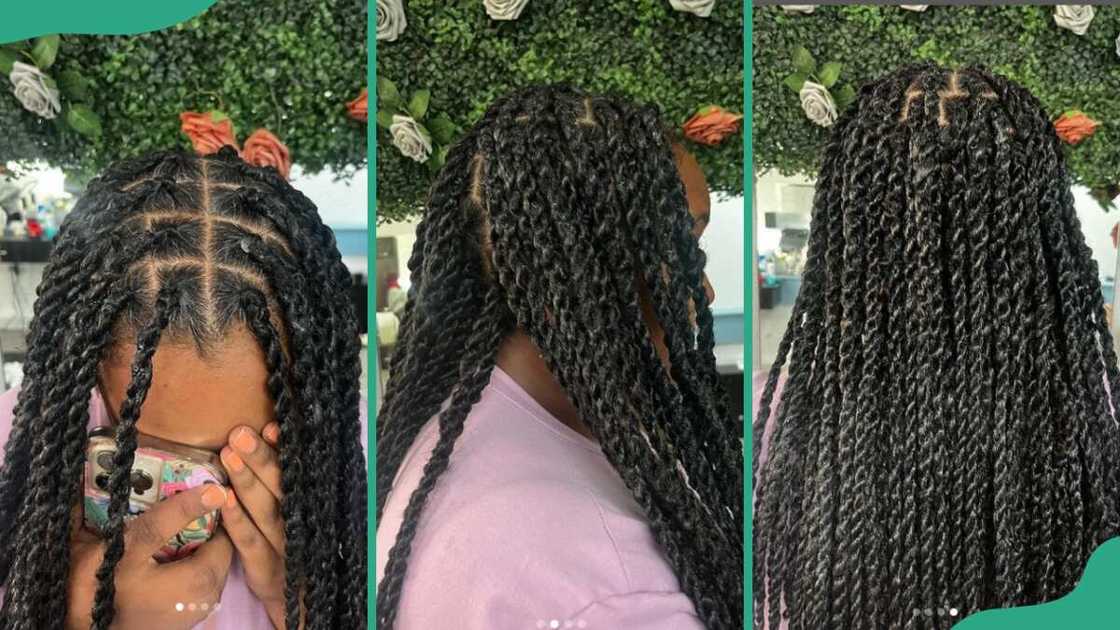 Different angles of Havana twists Different angles of Havana twists