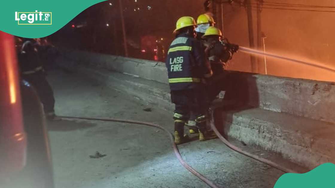 Petrol tanker has exploded on the Otedola Bridge in Lagos.