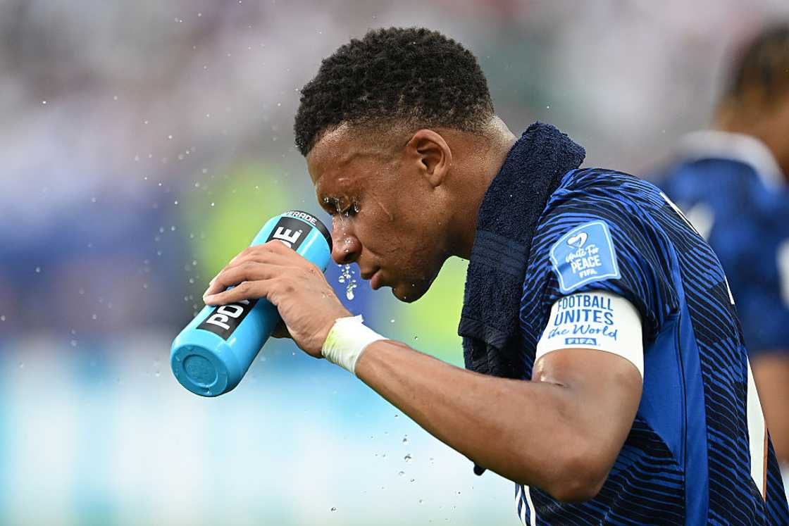 French footballer Kylian Mbappe French footballer Kylian Mbappe