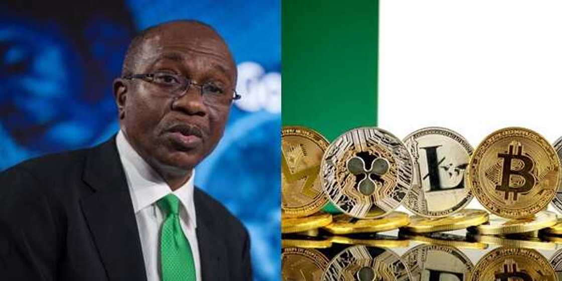 Nigerians react as CBN says cryptocurrency is activities of players from "dark world" in viral video Nigerians react as CBN says cryptocurrency is activities of players from "dark world" in viral video