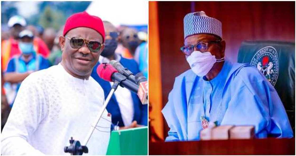 Wike, Buhari Wike, Buhari