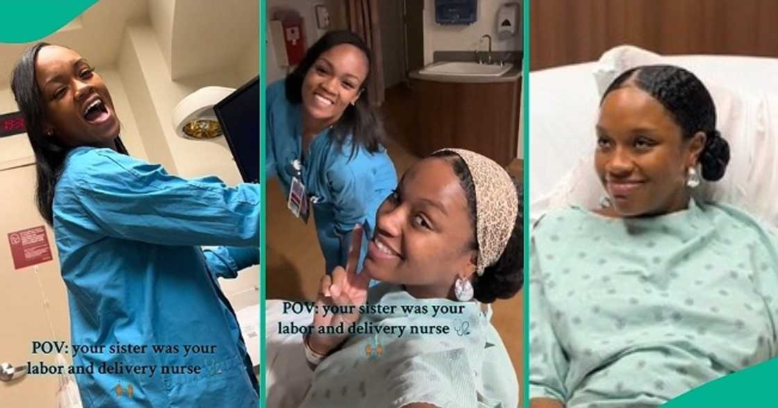 Video shows new mum who was sttend d to by biological sister Video shows new mum who was sttend d to by biological sister